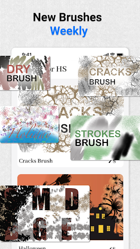 Brushes for HiPaint  Screenshot 2