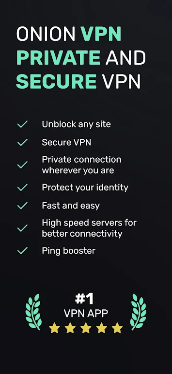 Onion VPN - Fast, Secure Proxy  Screenshot 3