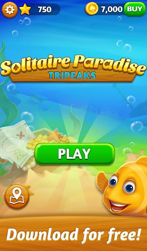 Solitaire Paradise: Tripeaks  Screenshot 1