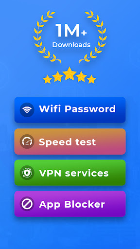 WiFi Password: VPN, Speed Test  Screenshot 1