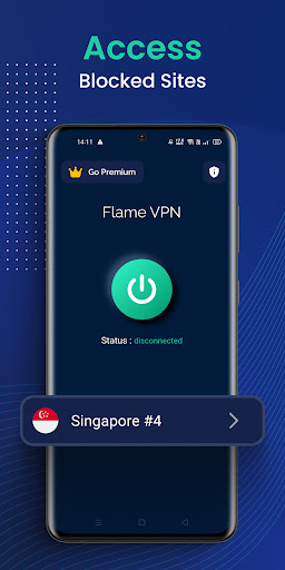 Flame VPN - Fast VPN Proxy  Screenshot 1