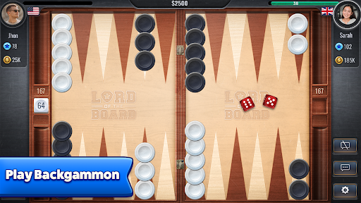 Backgammon - Lord of the Board  Screenshot 1