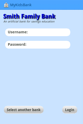 MyKidsBank  Screenshot 3