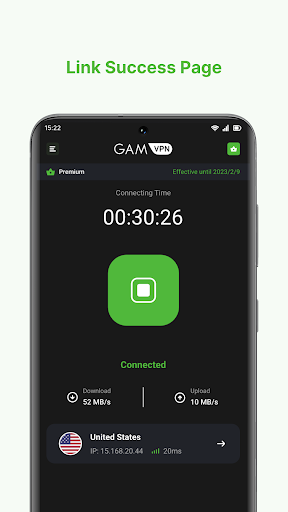 GamVPN - Fast, Safe, Reliable!  Screenshot 3