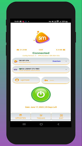 Sm UDP VPN  Screenshot 3