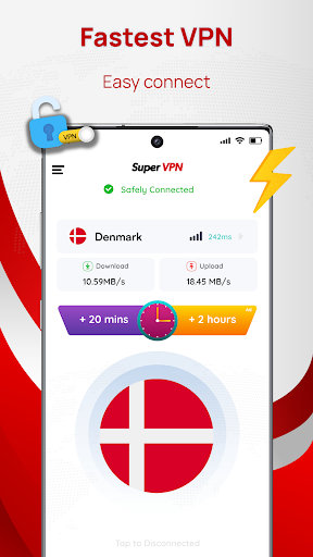 Denmark VPN: Get Denmark IP  Screenshot 1