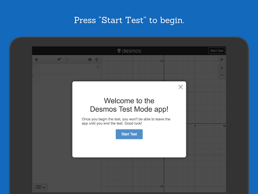 Desmos Test Mode  Screenshot 4