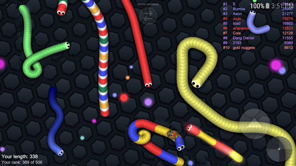 Helix Snake Vs Rolly Worm.IO  Screenshot 1