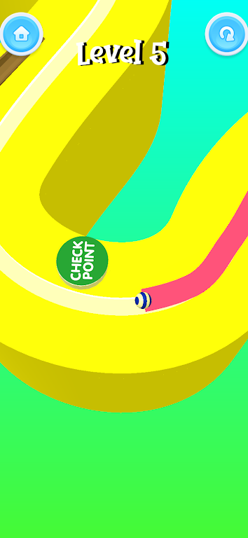 Line Ball 3d : Color Game Mod  Screenshot 2