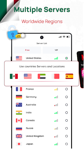 Mexico VPN - Get Mexican IP  Screenshot 2