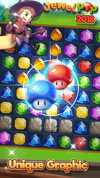 Jewel Pop: Match 3 Legend Mod  Screenshot 3