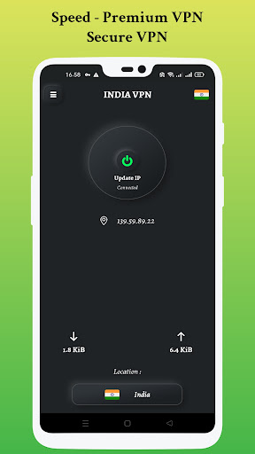 INDIA VPN : Secure VPN Proxy  Screenshot 2