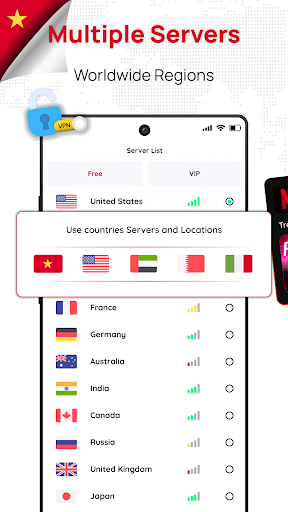 Vietnam VPN: Get Vietnam IP  Screenshot 2