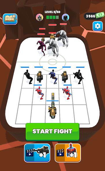 Merge Master Superhero Battle Mod  Screenshot 1