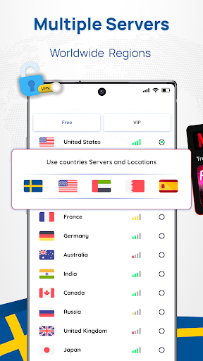 Sweden VPN: Get Sweden IP  Screenshot 2