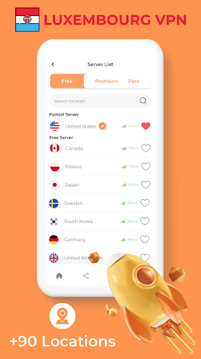 Luxembourg VPN - Private Proxy  Screenshot 3