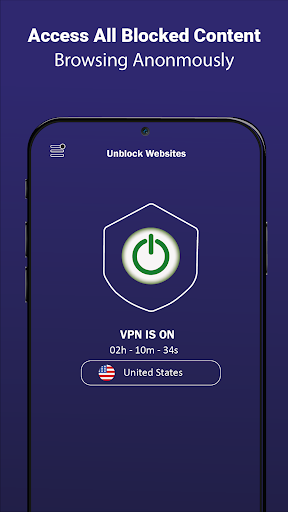 VPN Unblock Website-Fast Proxy  Screenshot 2