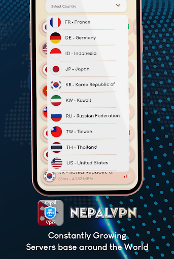 VPN Nepal - get Nepal ip VPN  Screenshot 3