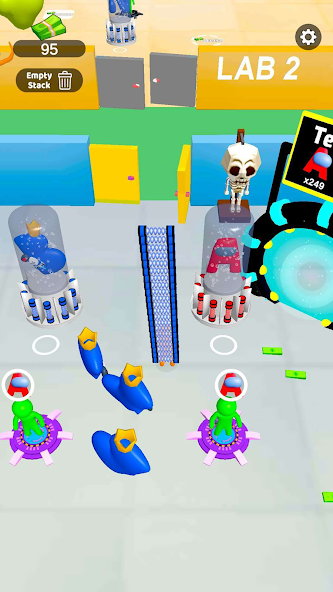 Alphabet Monster: 3D Merge Mod  Screenshot 4