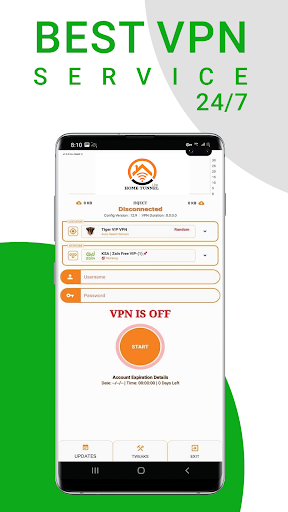 Home Tunnel vpn  Screenshot 1