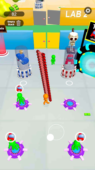 Alphabet Monster: 3D Merge Mod  Screenshot 2