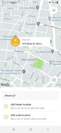 Worcester Yellow Cab  Screenshot 2