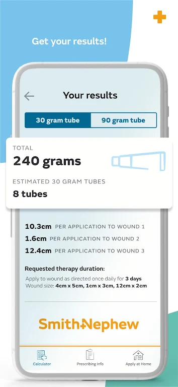 SANTYL* Dosing Calculator  Screenshot 1