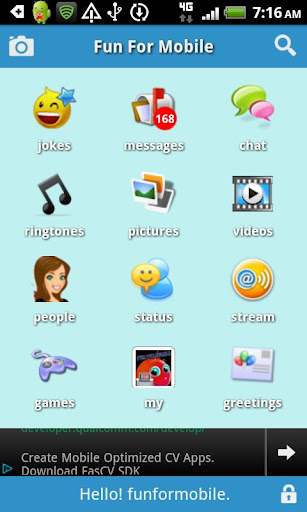 FunForMobile Ringtones & Chat  Screenshot 1