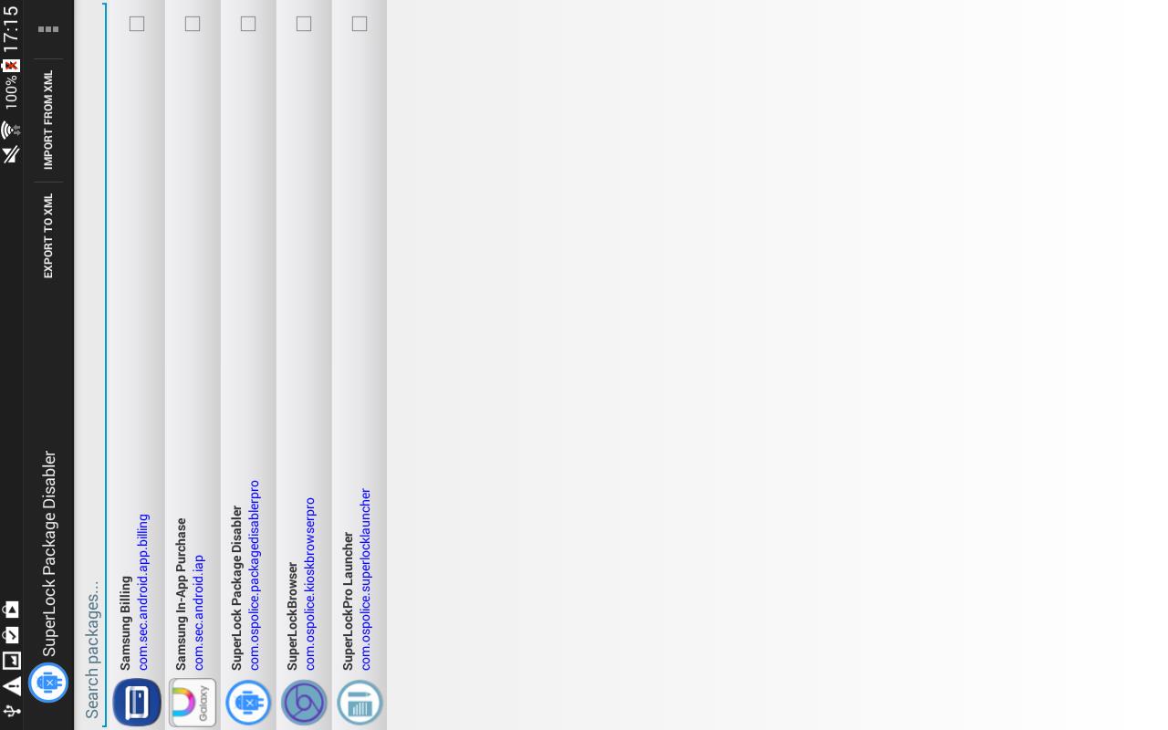 Package Disabler Pro (Samsung)  Screenshot 4