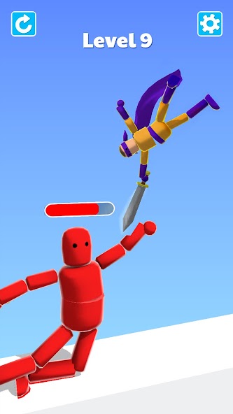 Ragdoll ninja: Imposter hero Mod  Screenshot 1