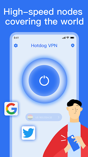 Hotdog VPN-Fast & Unlimited  Screenshot 1