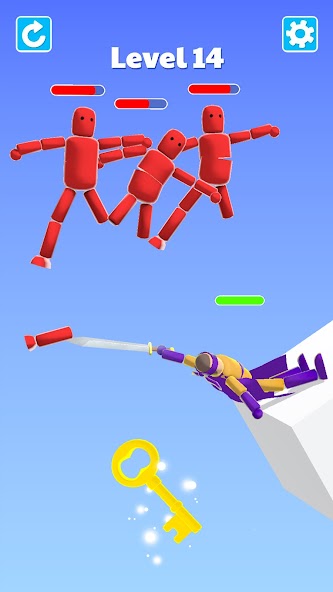 Ragdoll ninja: Imposter hero Mod  Screenshot 3