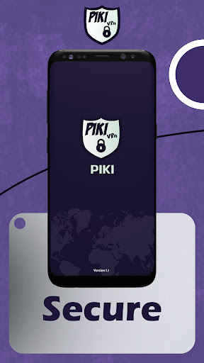 Piki VPN - SECURE  Screenshot 1