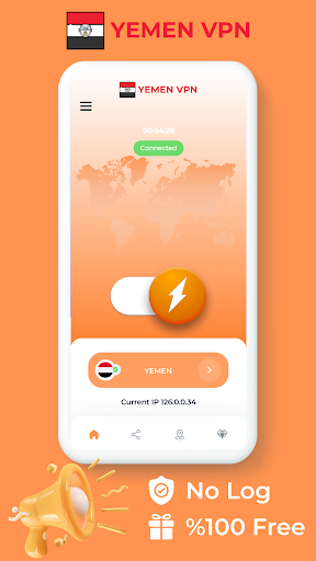 Yemen VPN - Private Proxy  Screenshot 1