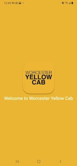 Worcester Yellow Cab  Screenshot 1