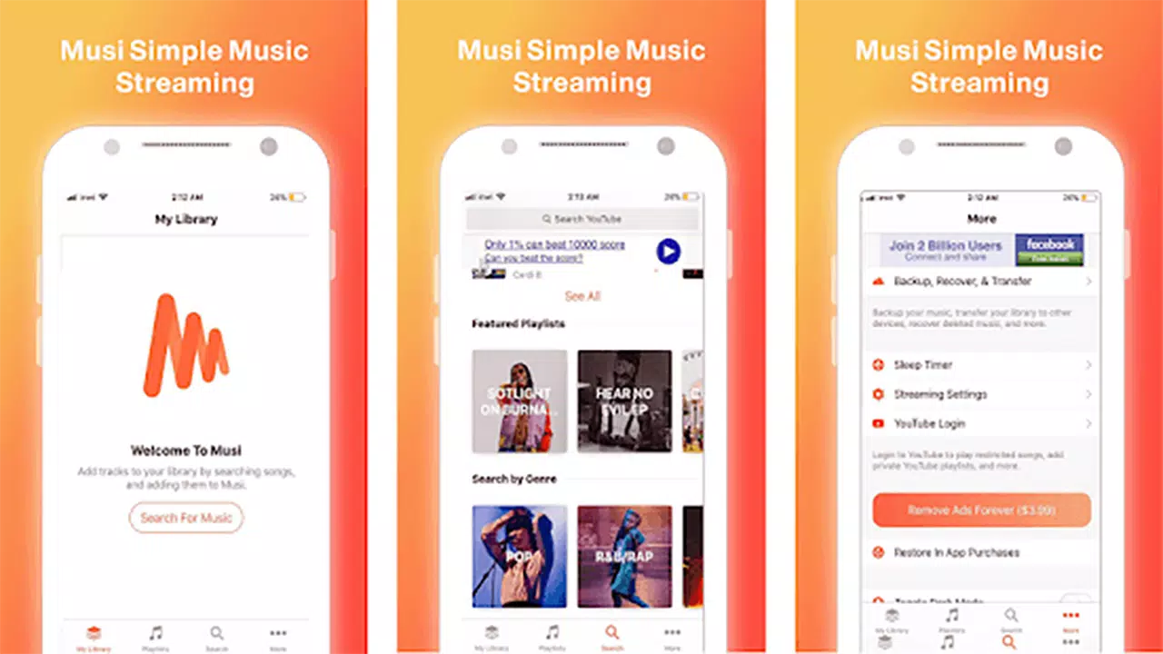 Musi : Simple Music Streaming Advice  Screenshot 3