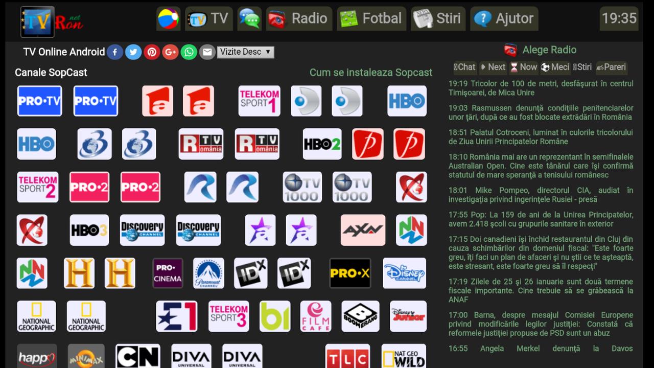 TVRON TV Online  Screenshot 3