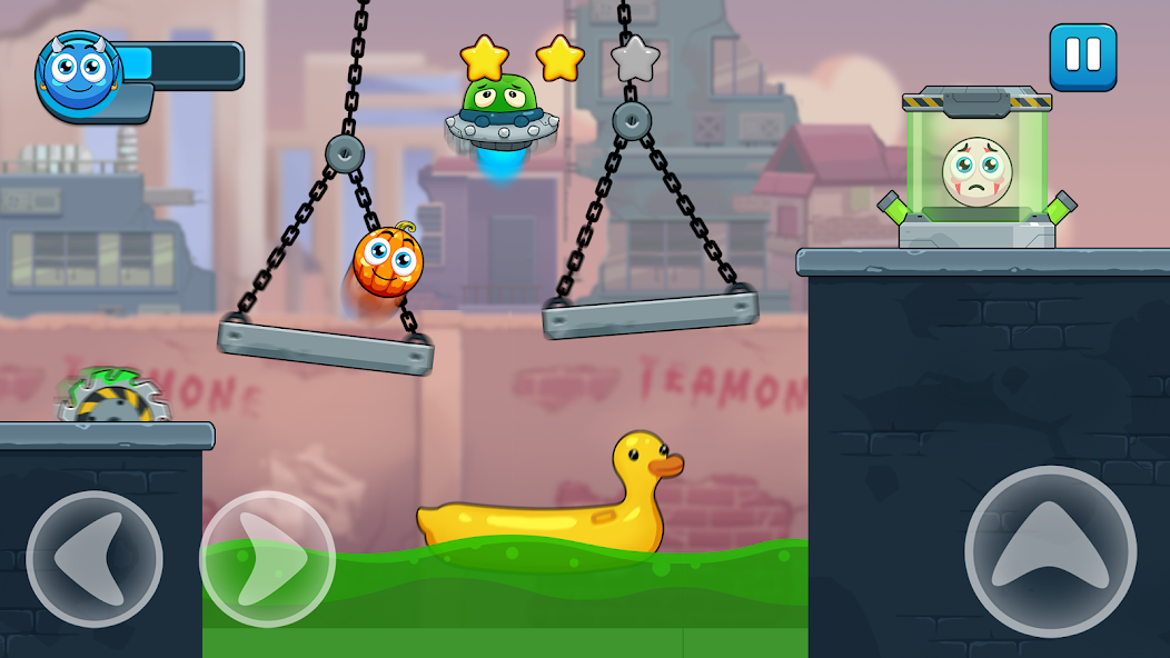 Ball Hero: Zombie city Mod  Screenshot 2