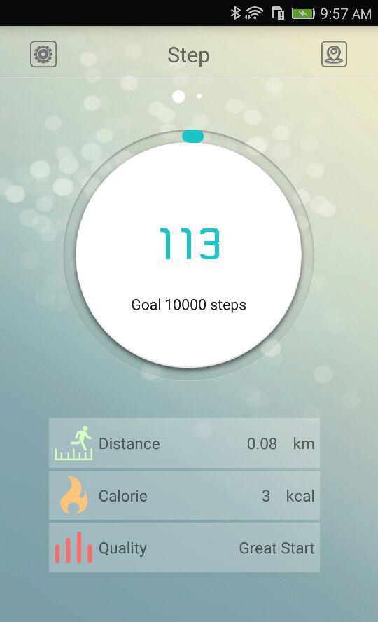 iFITNESS Activity Tracker  Screenshot 1