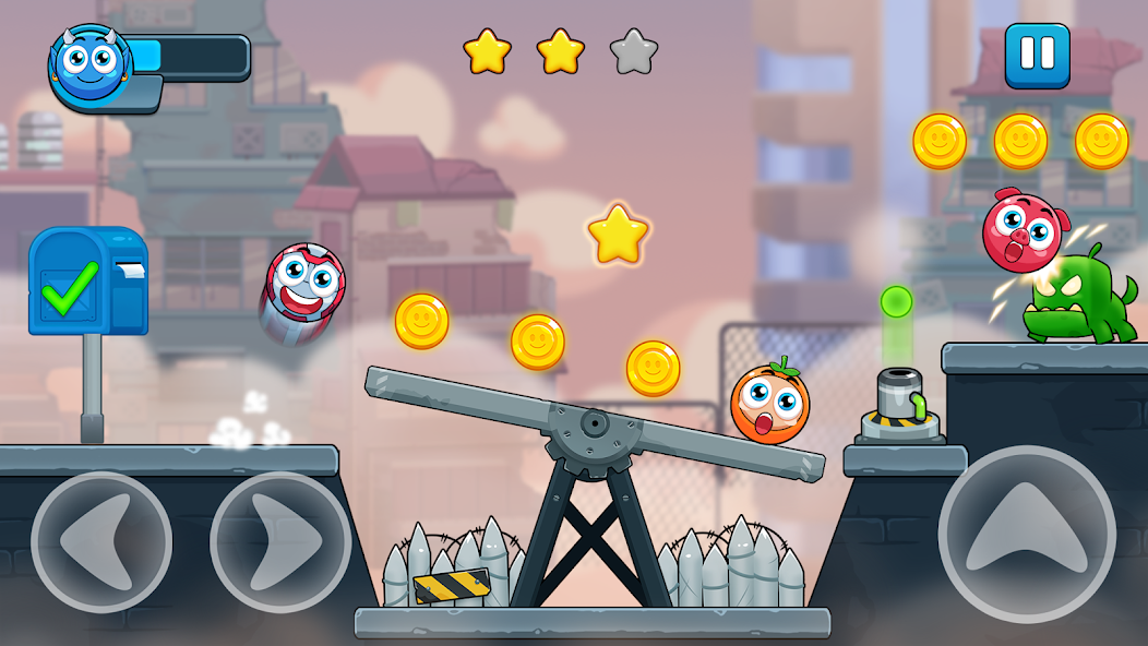 Ball Hero: Zombie city Mod  Screenshot 1