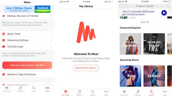 Musi : Simple Music Streaming Advice  Screenshot 2