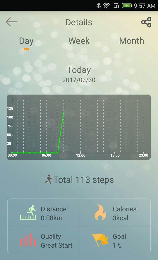 iFITNESS Activity Tracker  Screenshot 3