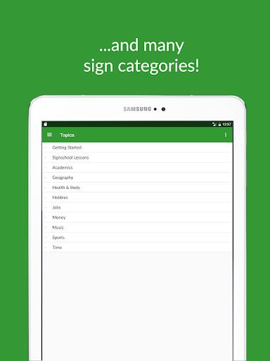 SignSchool: Learn ASL for Free  Screenshot 1