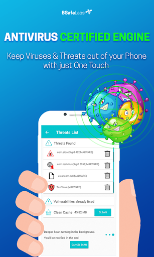 Antivirus Cleaner BSafe VPN  Screenshot 2