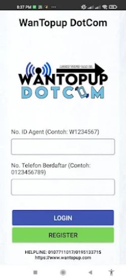 WanTopup  Screenshot 2