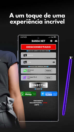 BANDA NET - Serviço VPN  Screenshot 2