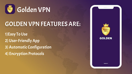 Golden VPN: Hotspot Proxy VPN  Screenshot 3