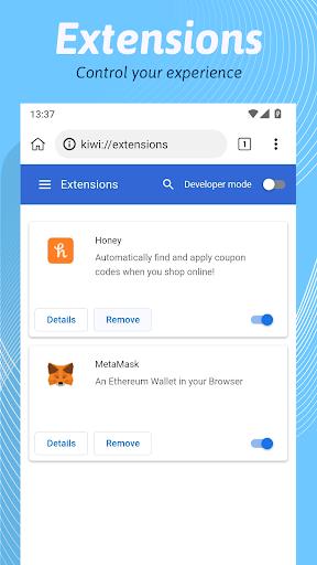 Kiwi Browser - Fast & Quiet  Screenshot 3