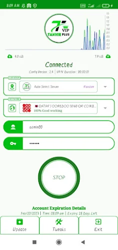 TANVIR PLUS VIP VPN  Screenshot 2