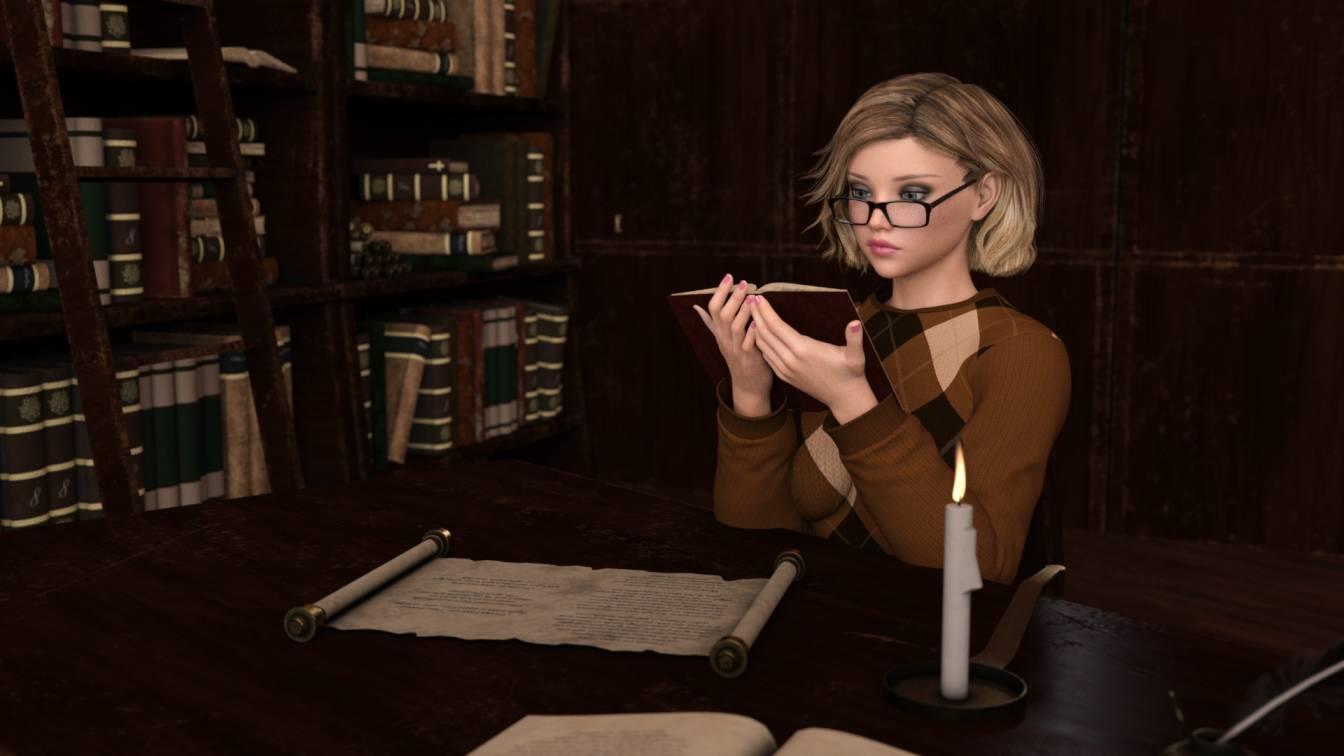 Emma In the Library  Screenshot 1